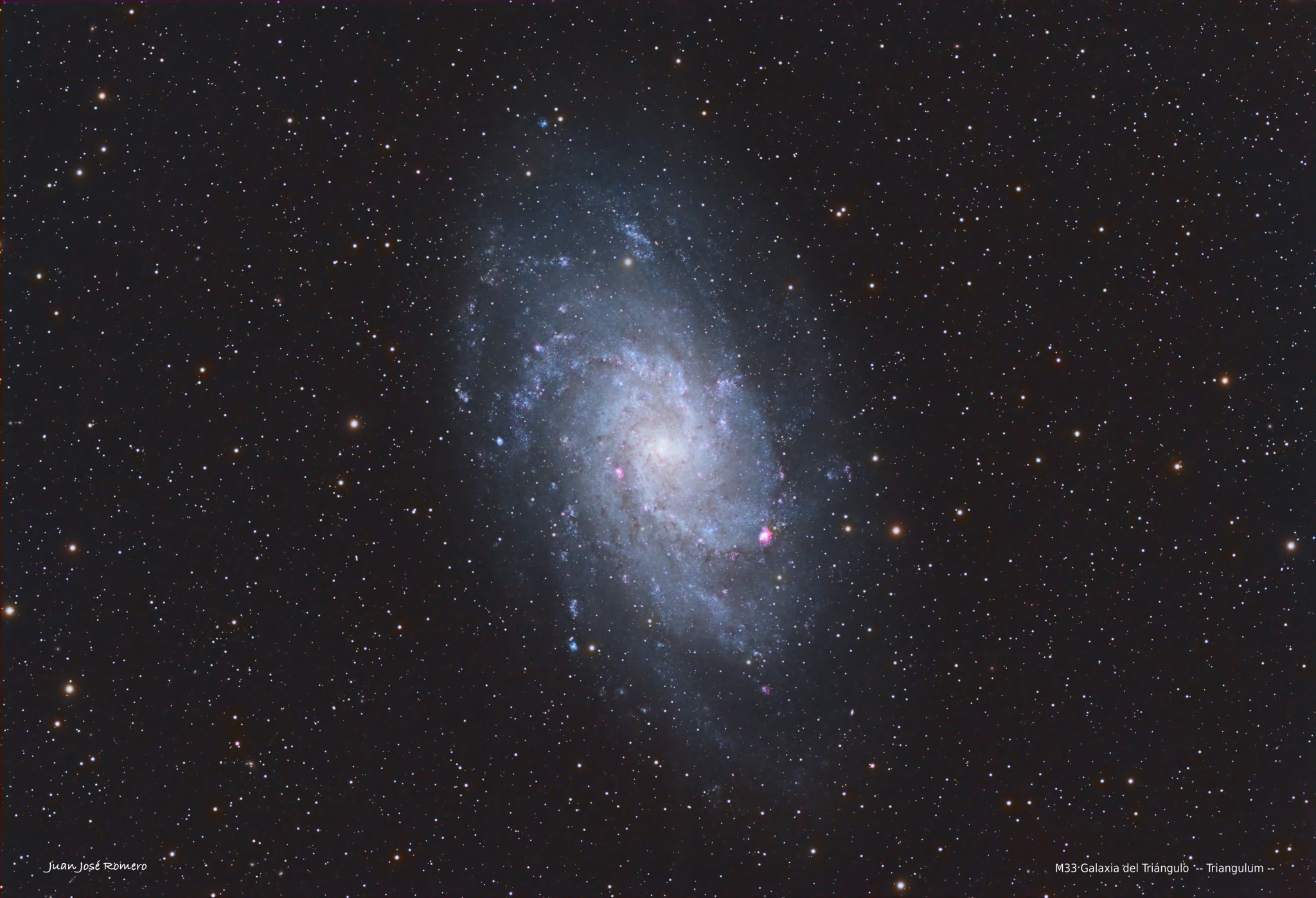 M33, Galàxia del Triangle