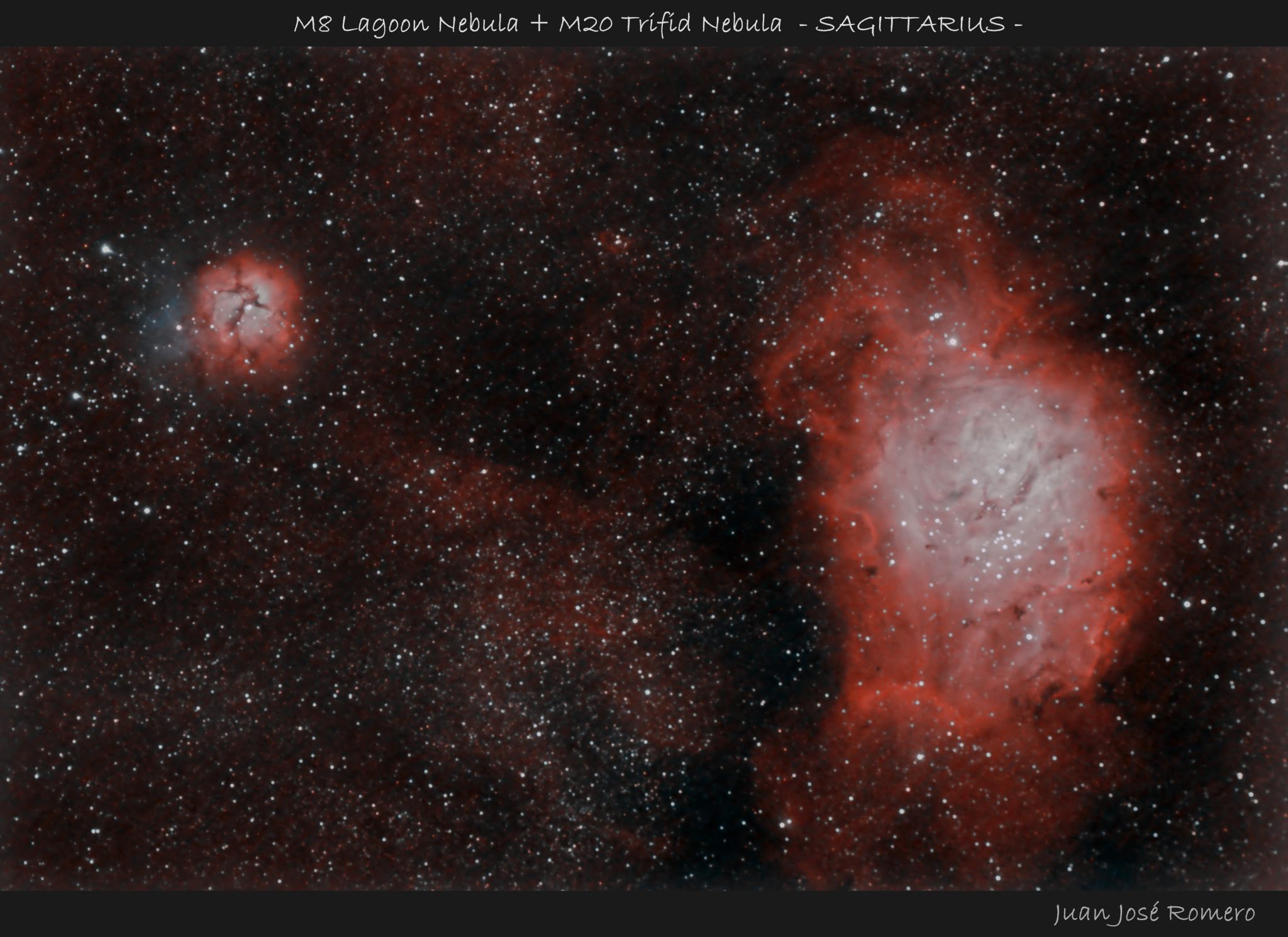 M8, Lagoon Nebula (NGC6523)