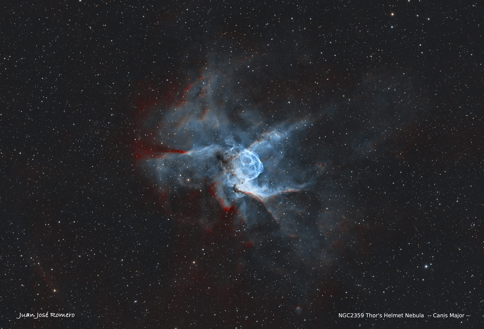 NGC2359 – Nebulosa del Casc de Thor